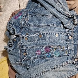 Circo jean jacket girls sz10/12